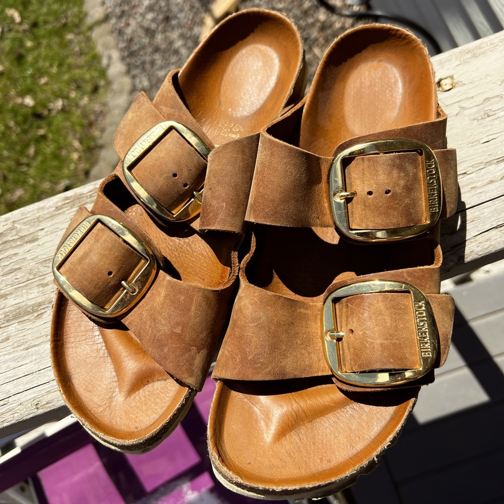 Birkenstocks big buckle 41
